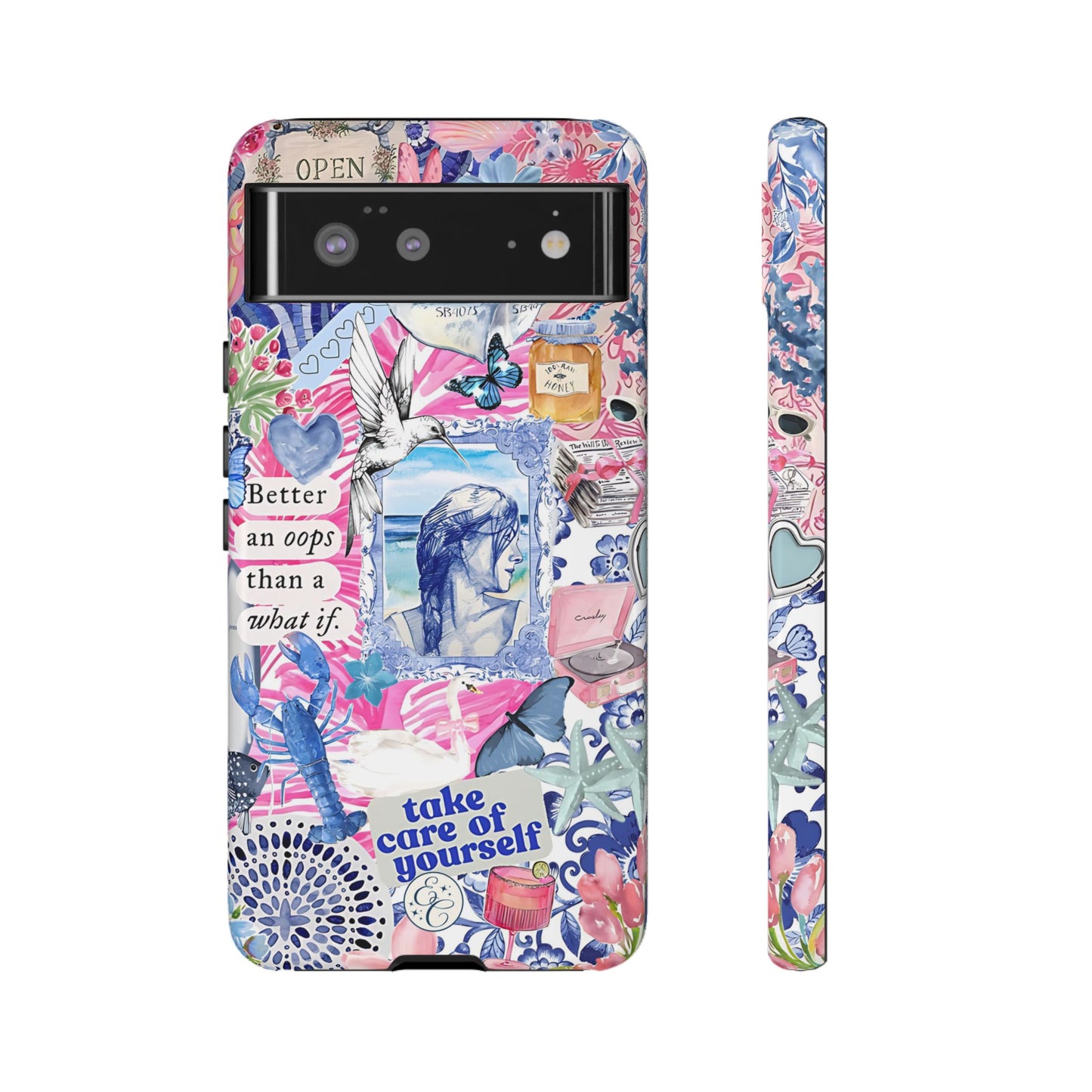 Coquette Summer Time Collage Tough Phone Case