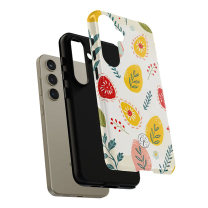 Colorful Easter Egg Pattern Tough Phone Case