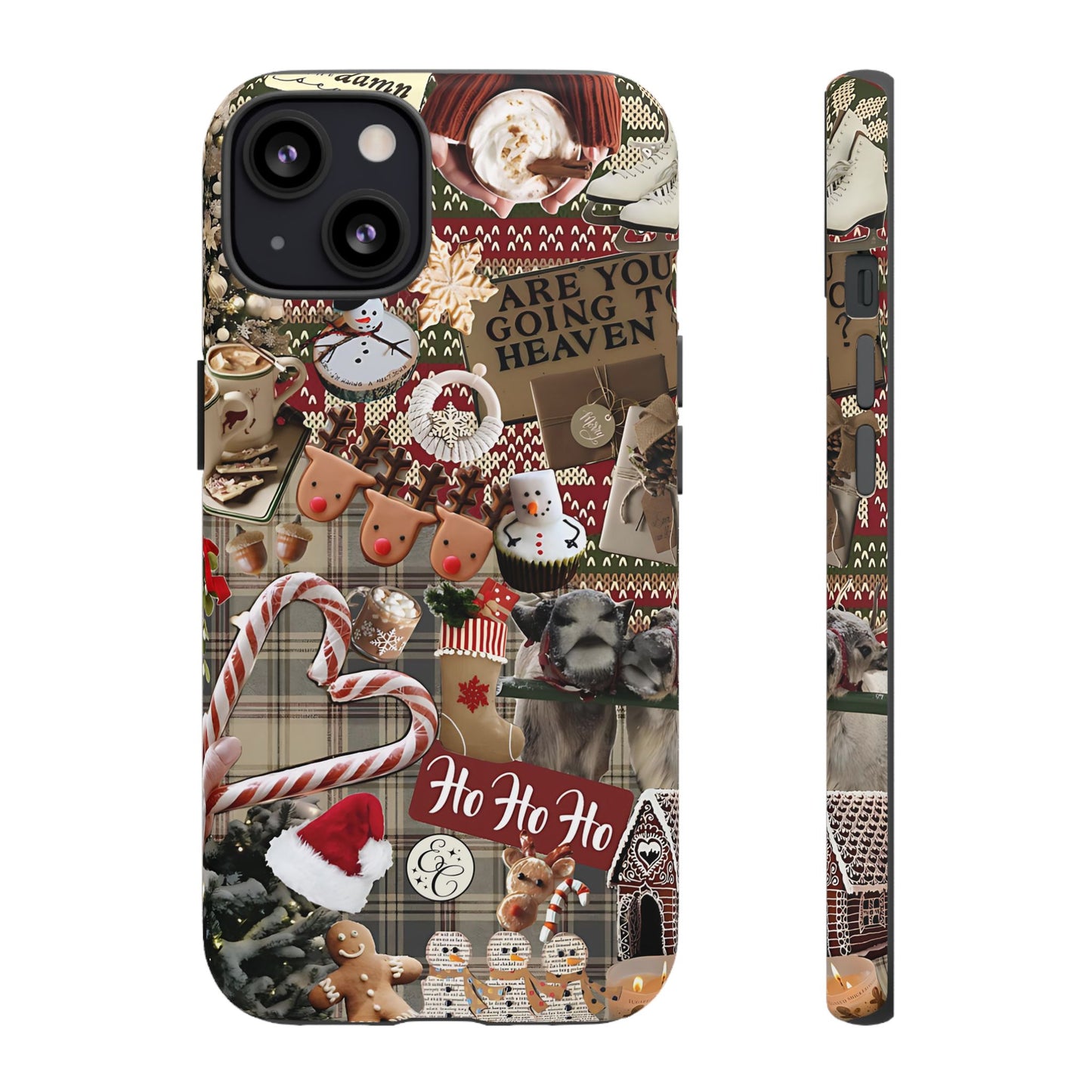 Christmas Festive Collage Tough Phone Case