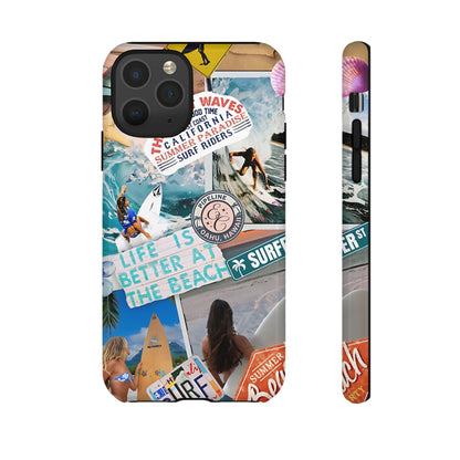 Surfer Girl Lifestyle Tough Phone Case