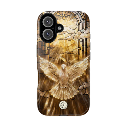 Holy Spirit Stained Glass Tough Phone Case