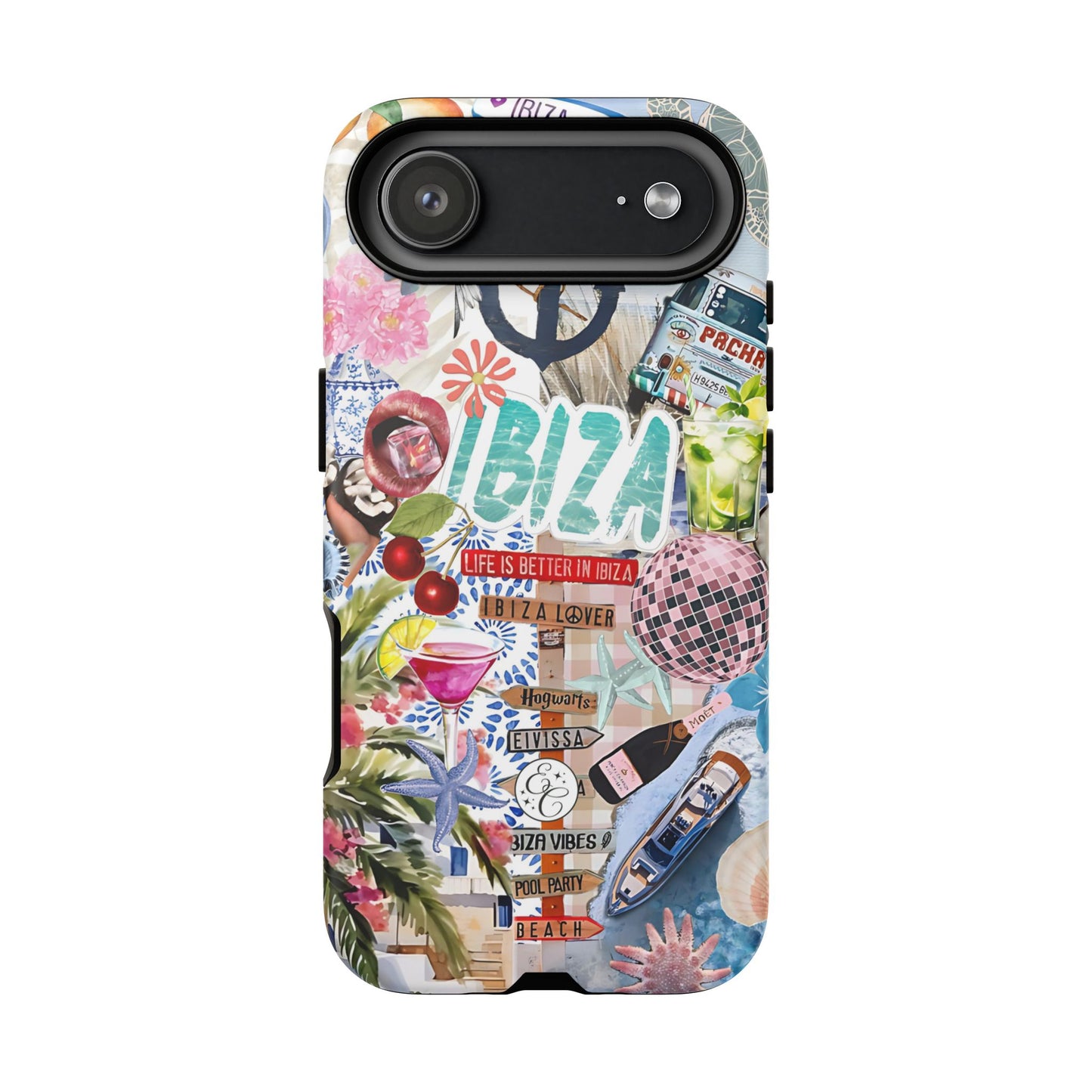 Ibiza Summer Vibes Collage Tough Phone Case