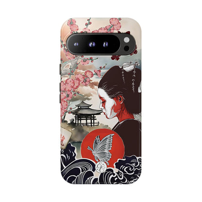 Japanese Geisha Tough Phone Case