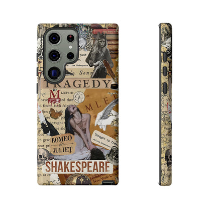 Shakespeare Tragedy Collage Tough Phone Case