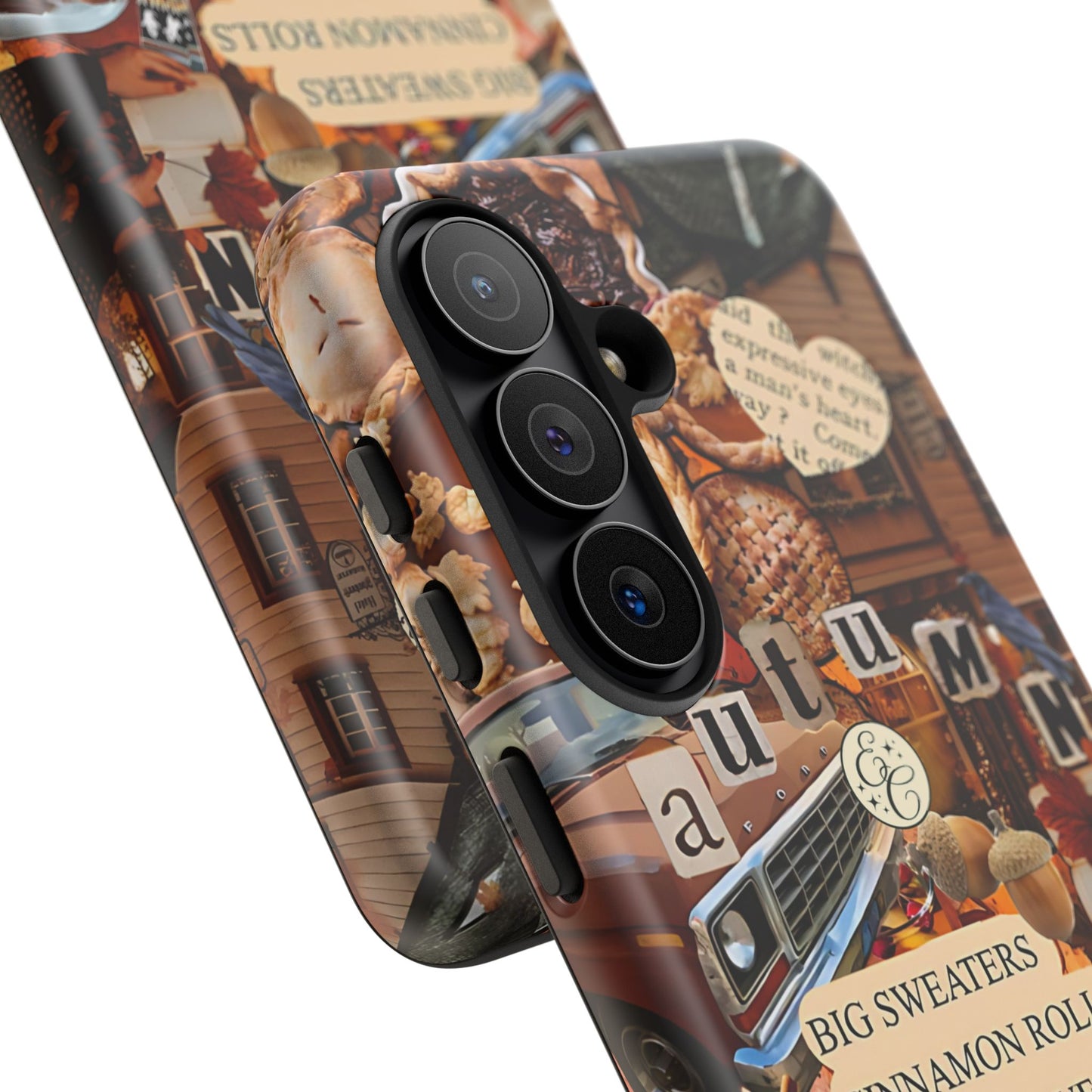 Autumn Aesthetic Collage Tough Phone Case