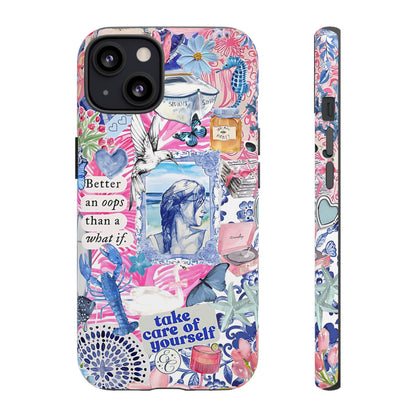 Coquette Summer Time Collage Tough Phone Case