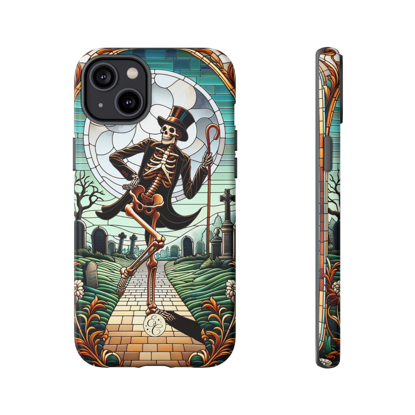Dancing Skeleton Tough Phone Case