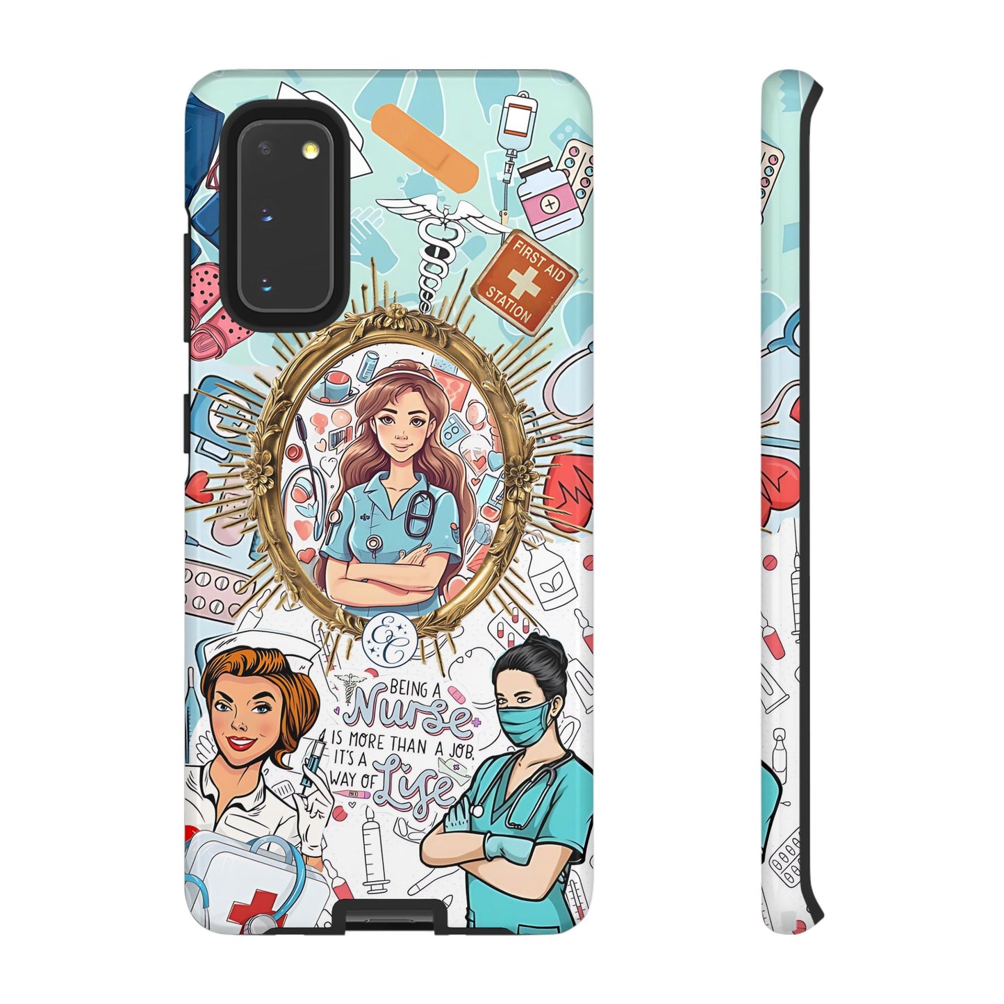 Nurse Art Tough Phone Case