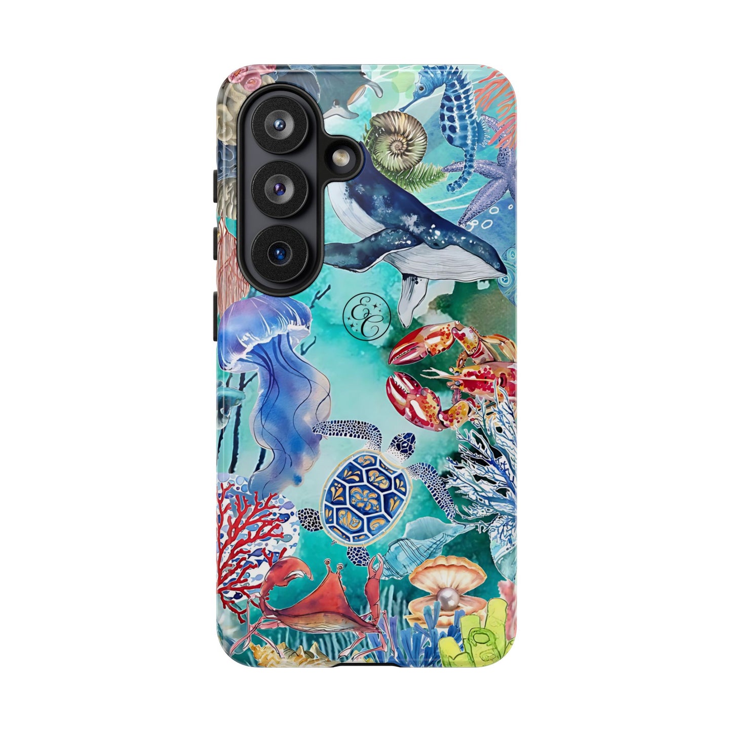 Ocean Wonders Collage Tough Phone Case