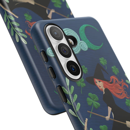Irish Witch’s Moonlit Stroll Tough Phone Case