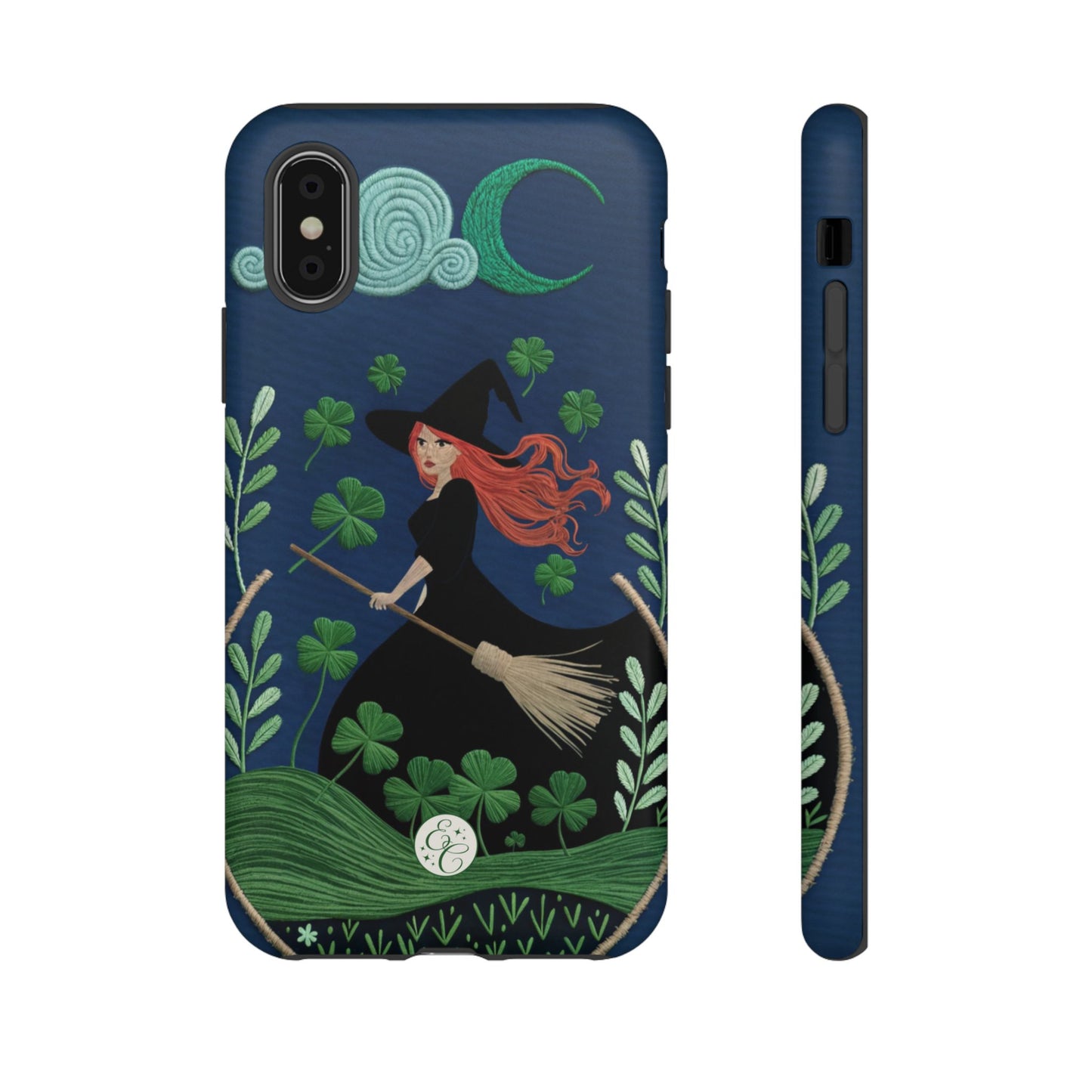 Irish Witch’s Moonlit Stroll Tough Phone Case