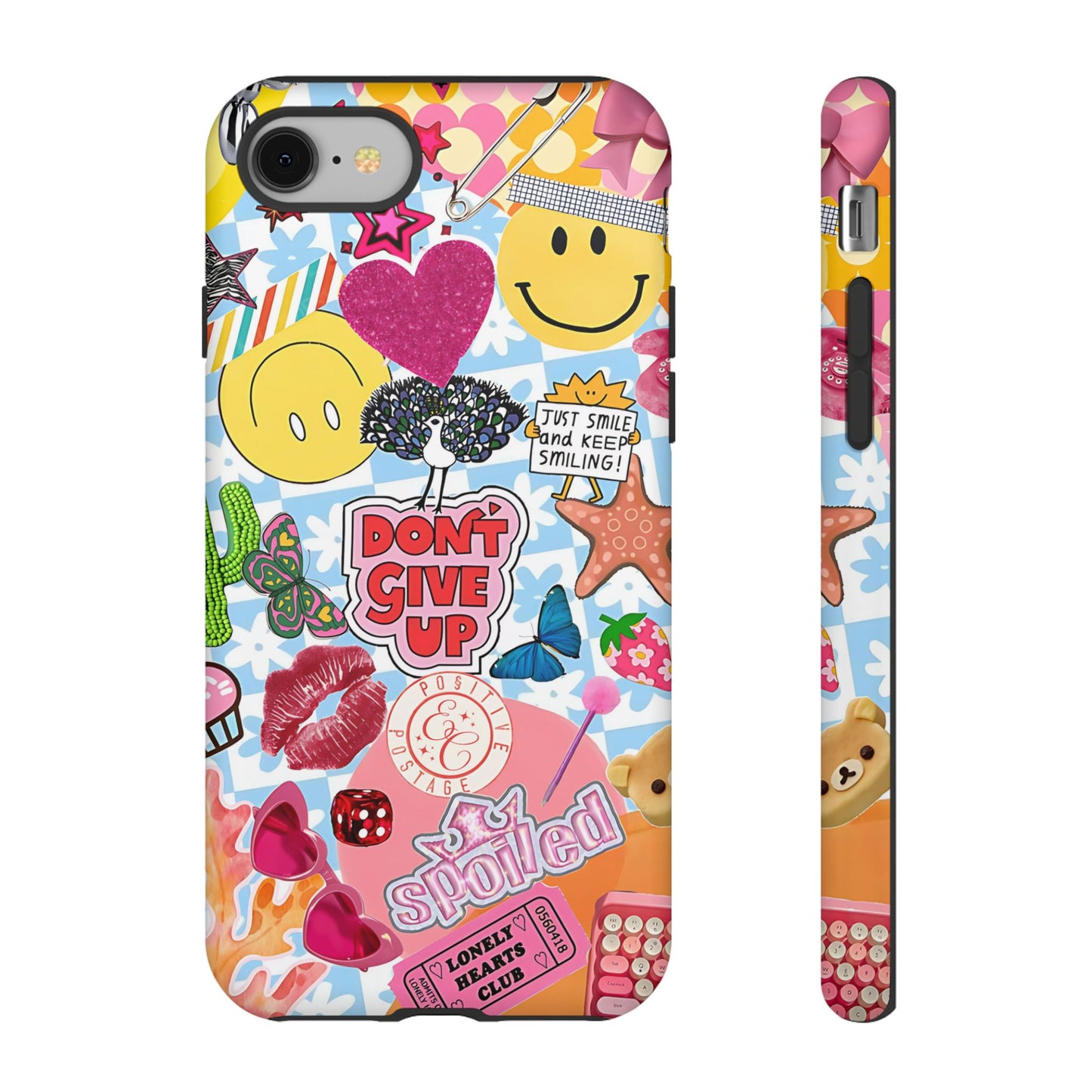 Pop Art Collage Tough Phone Case