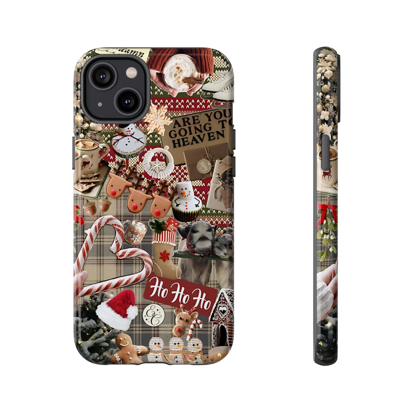 Christmas Festive Collage Tough Phone Case