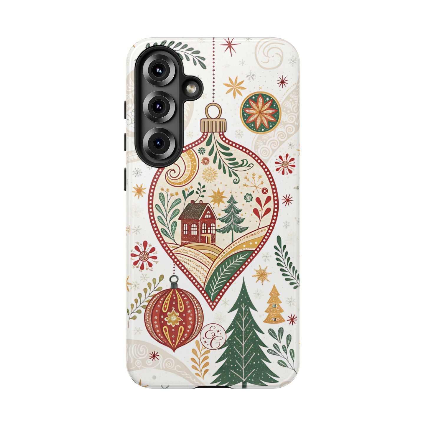 Cozy Christmas Ornament Tough Phone Case