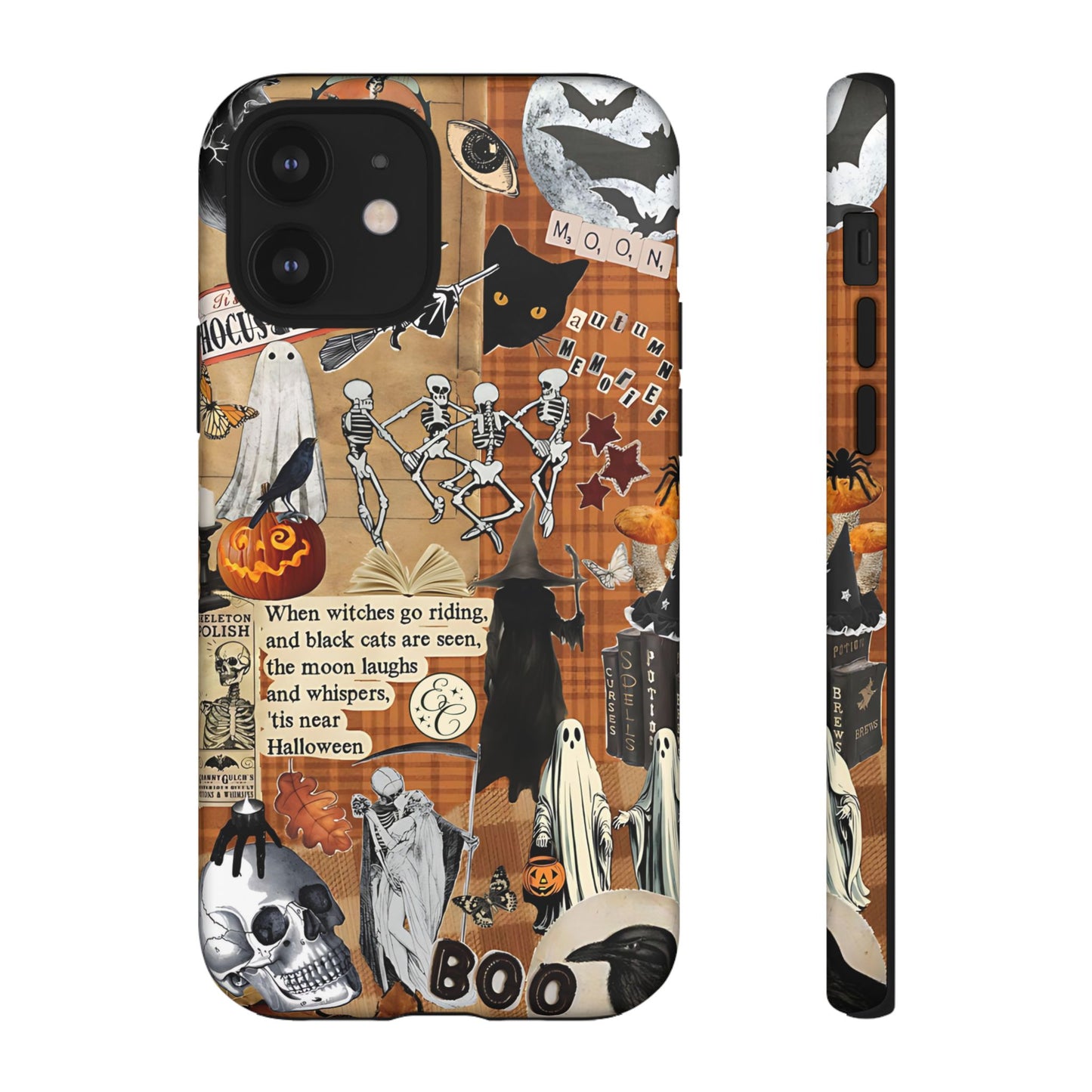 Halloween Spooky Collage Tough Phone Case