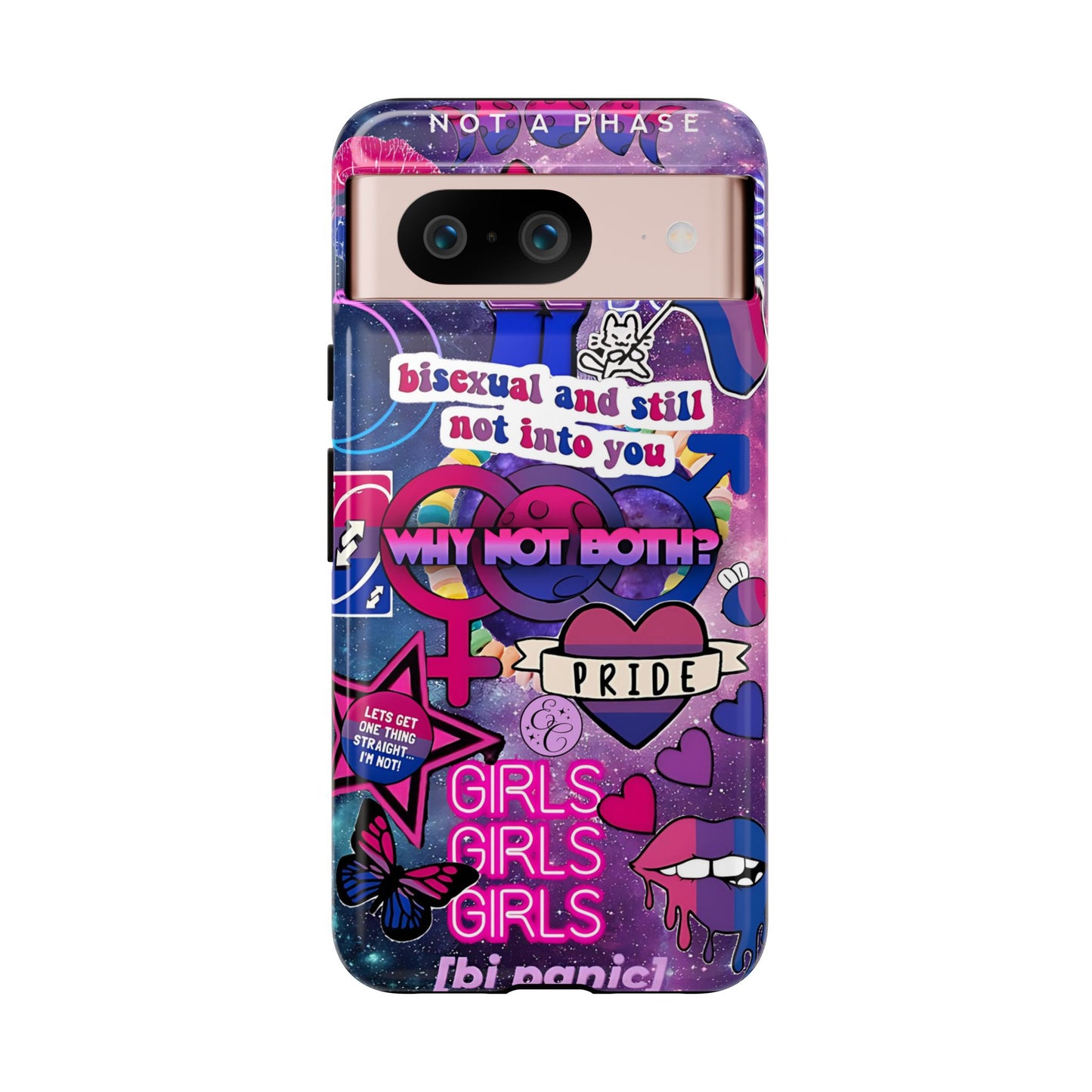 Bisexual Pop Art Tough Phone Case