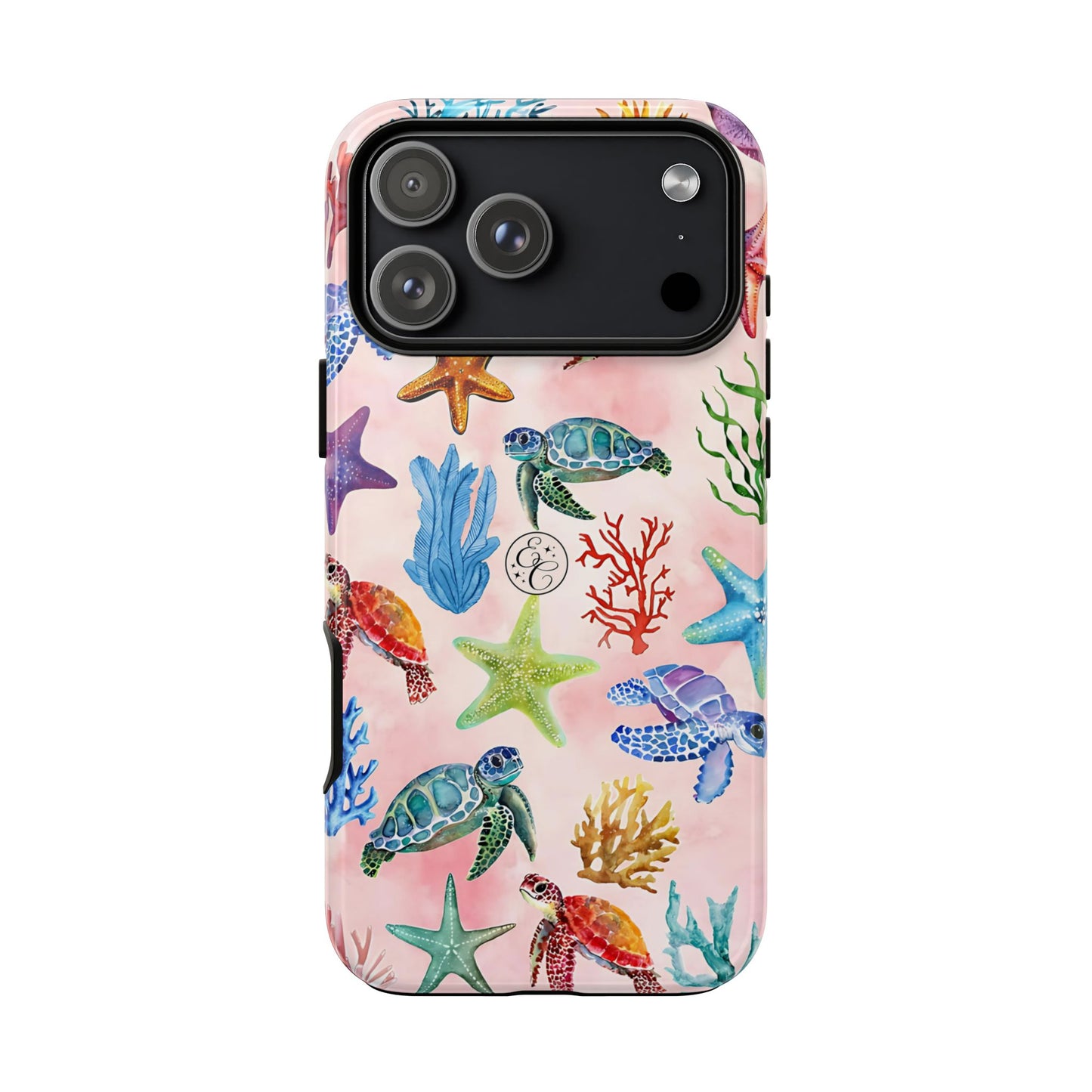 Colorful Marine Life Tough Phone Case
