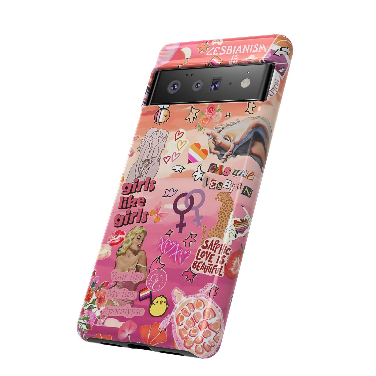 Lesbian Collage Tough Phone Case