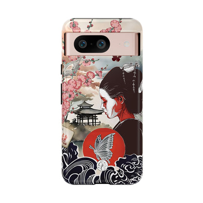 Japanese Geisha Tough Phone Case