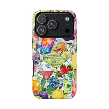 Summer Drinks Tough Phone Case