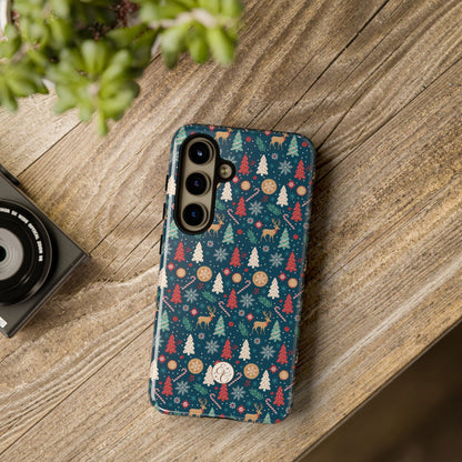 Christmas Pattern Tough Phone Case