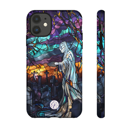 Stained Glass Ghost Tough Phone Case