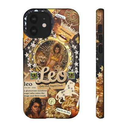 Leo Zodiac Sign Tough Phone Case