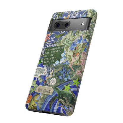 Fairy Garden Collage Tough Phone Case