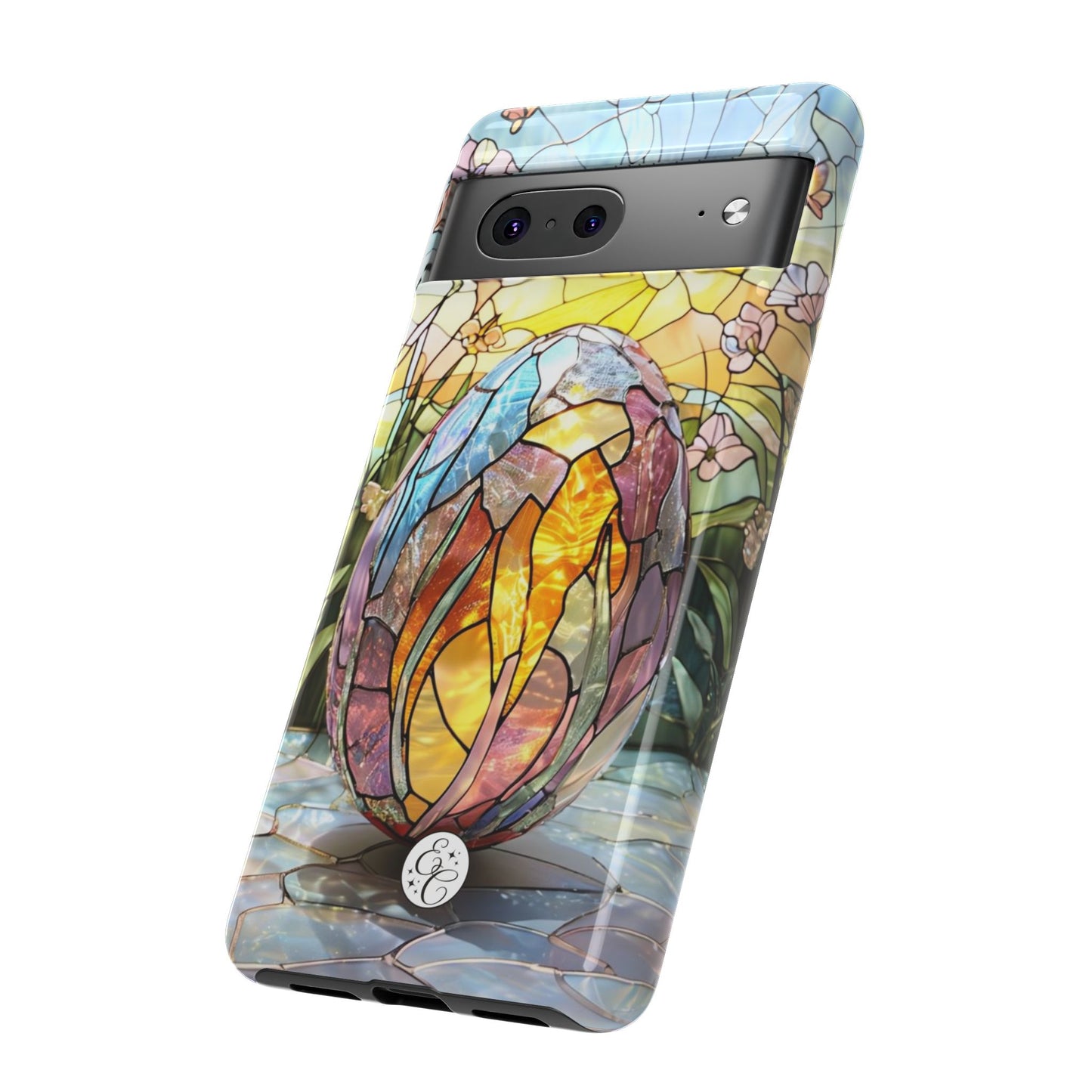 Easter Egg Stained Glass Tough Phone Case