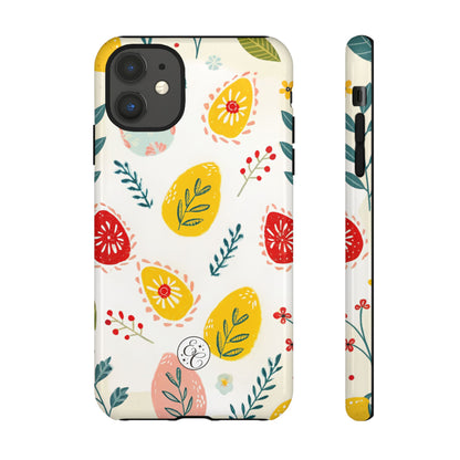 Colorful Easter Egg Pattern Tough Phone Case