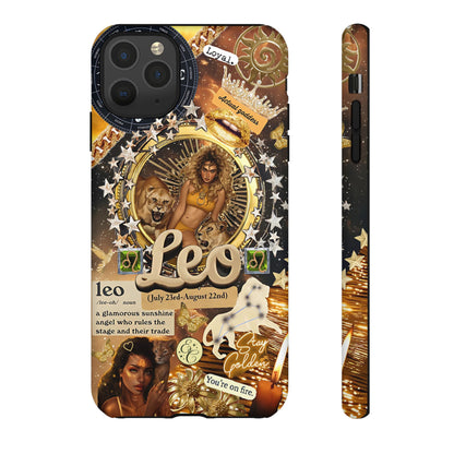 Leo Zodiac Sign Tough Phone Case