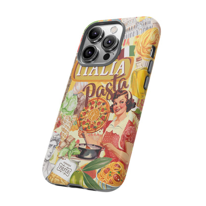 Italian Cuisine Collage Tough Phone Case