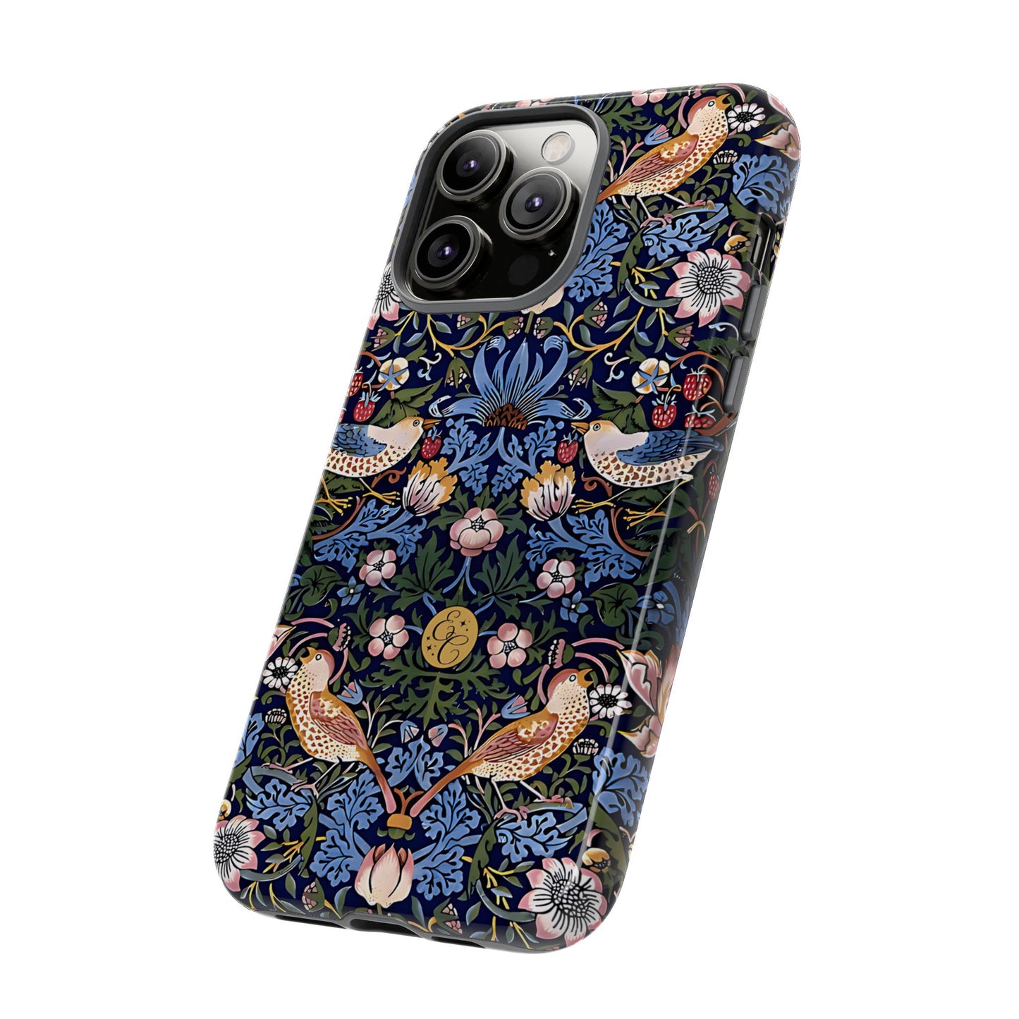 William Morris Strawberry Thief Tough Phone Case