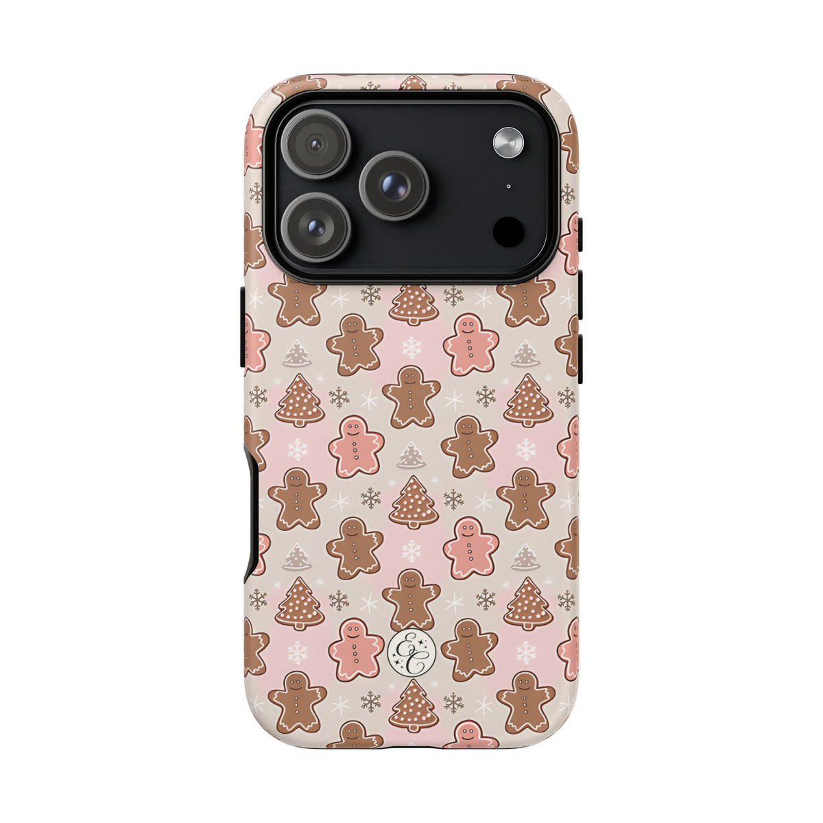 Gingerbread Men & Xmas Tree Pattern Phone Case