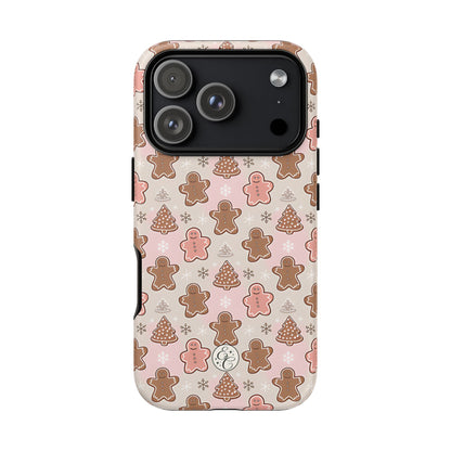 Gingerbread Men & Xmas Tree Pattern Phone Case
