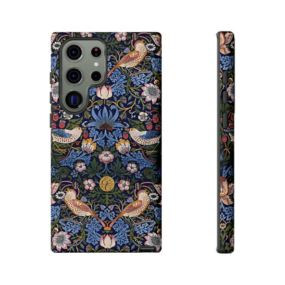 William Morris Strawberry Thief Tough Phone Case