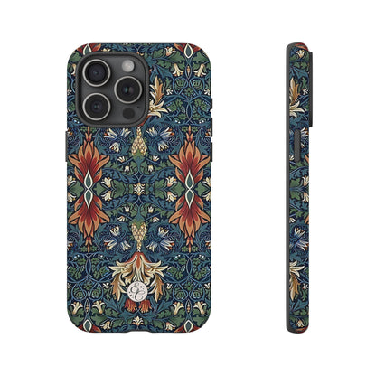 William Morris Snakeshead Tough Phone Case