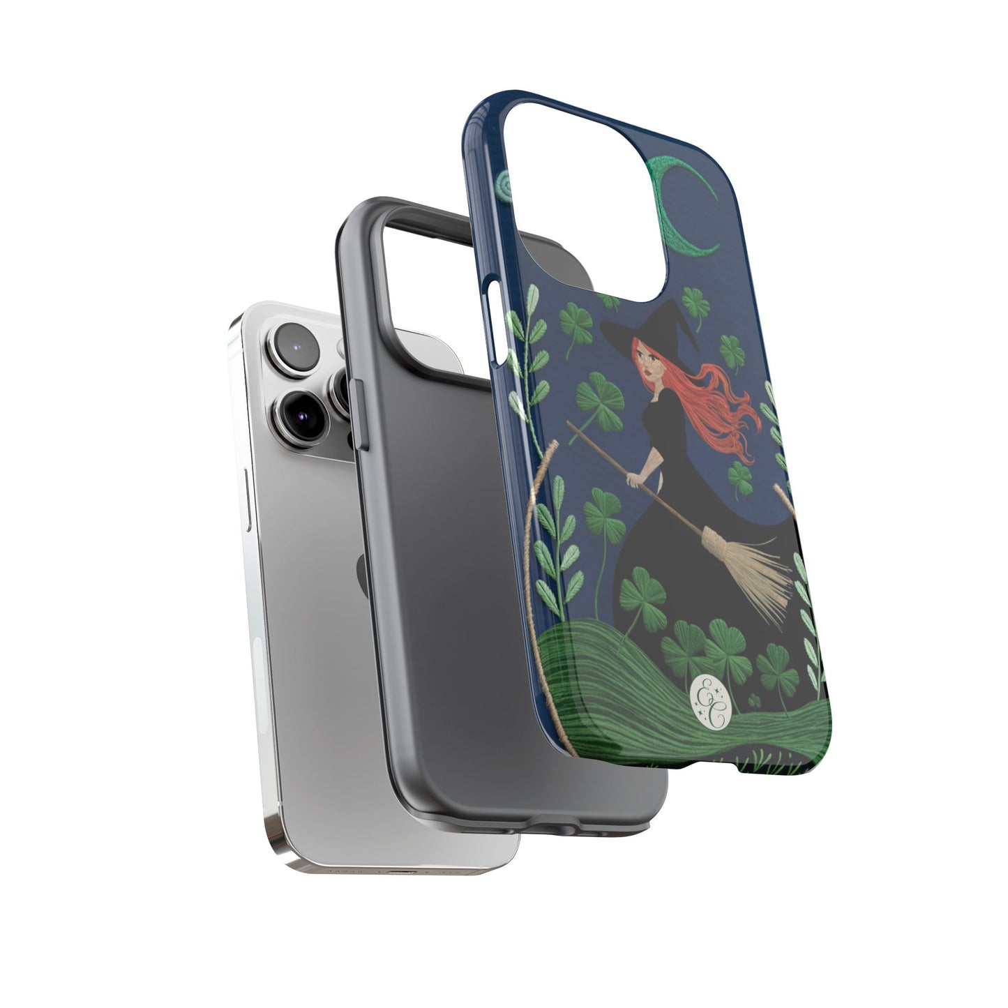 Irish Witch’s Moonlit Stroll Tough Phone Case