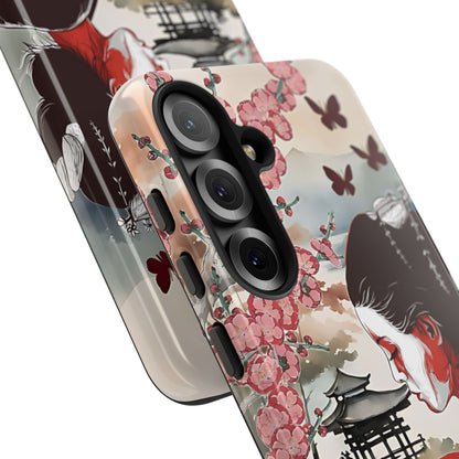 Japanese Geisha Tough Phone Case