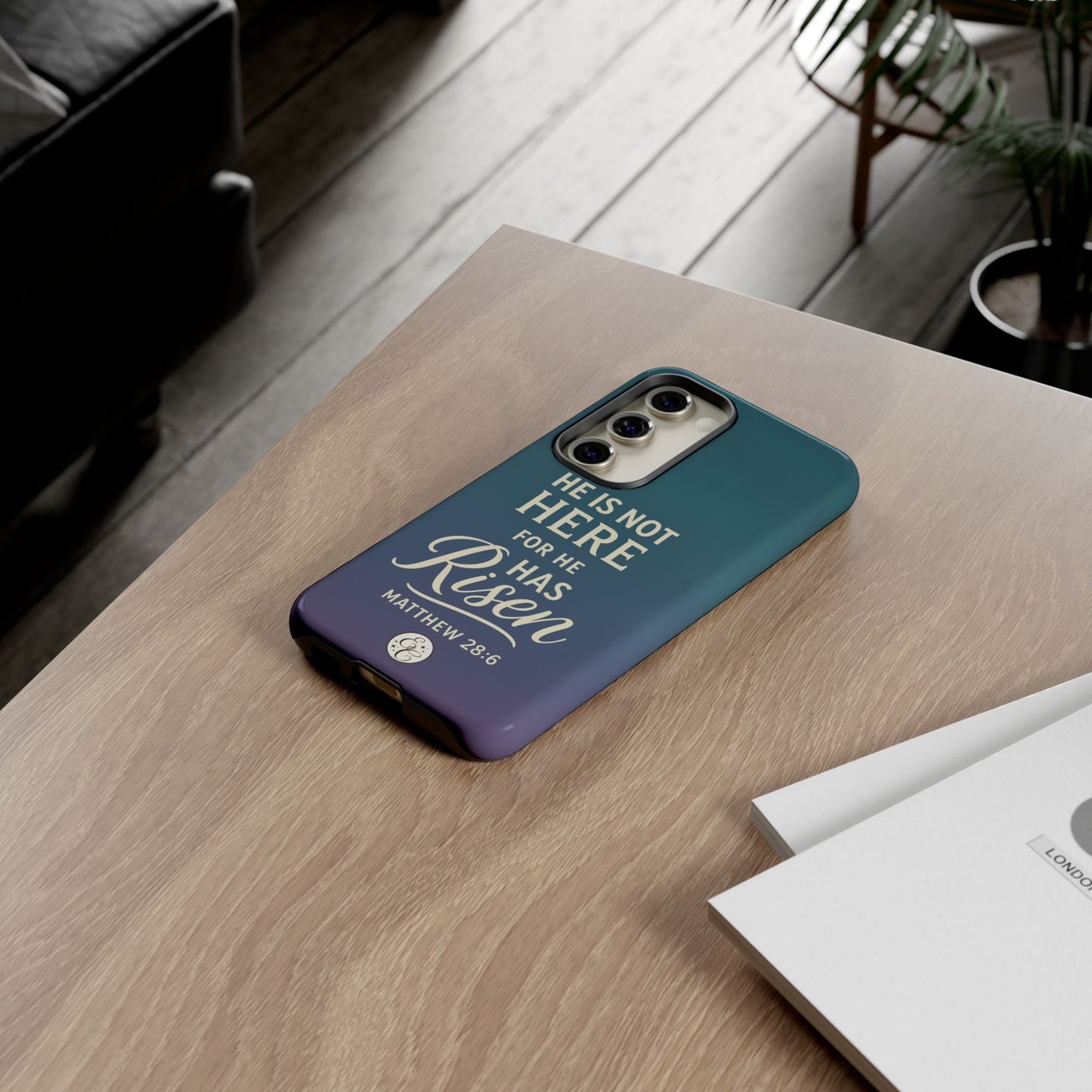 He has Risen Matthew 28:6 Tough Phone Case