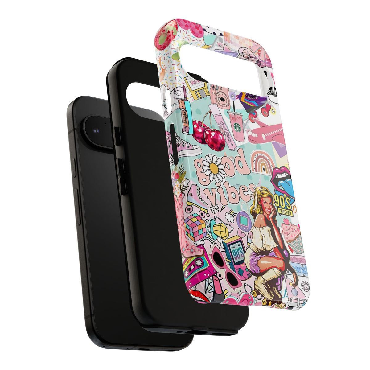 90s Nostalgia Collage Tough Phone Case