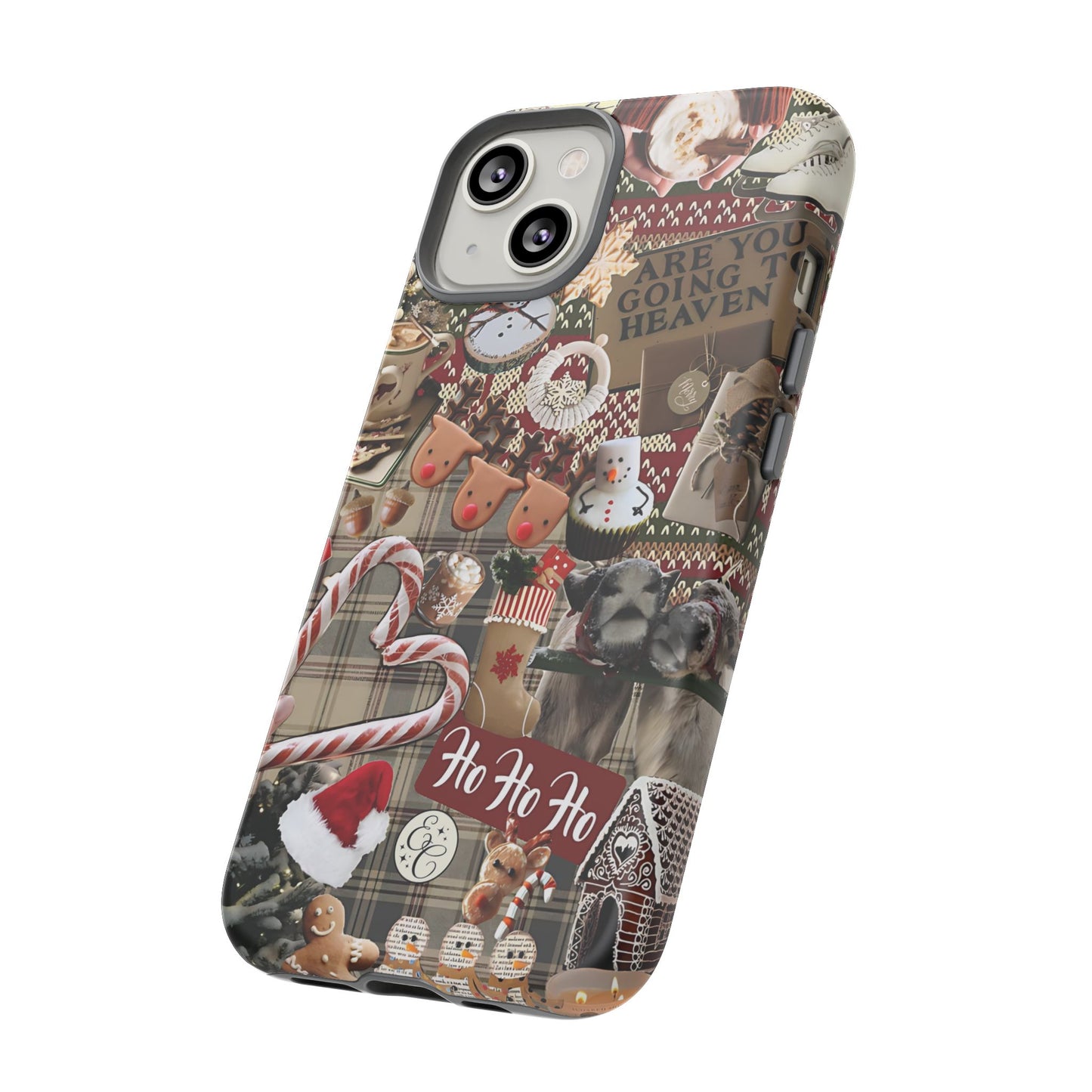 Christmas Festive Collage Tough Phone Case