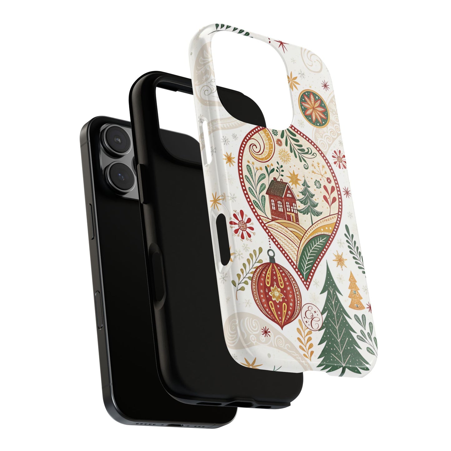 Cozy Christmas Ornament Tough Phone Case