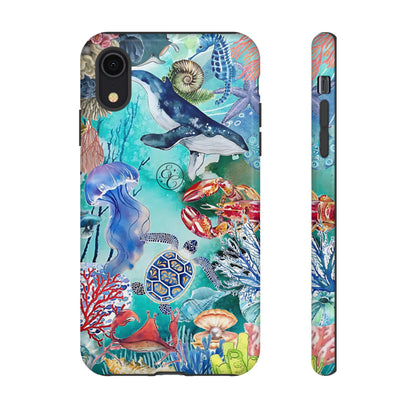 Ocean Wonders Collage Tough Phone Case