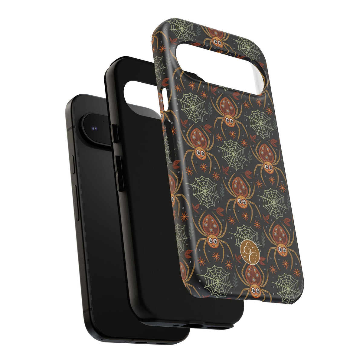 Enchanted Spider Pattern Halloween Phone Case