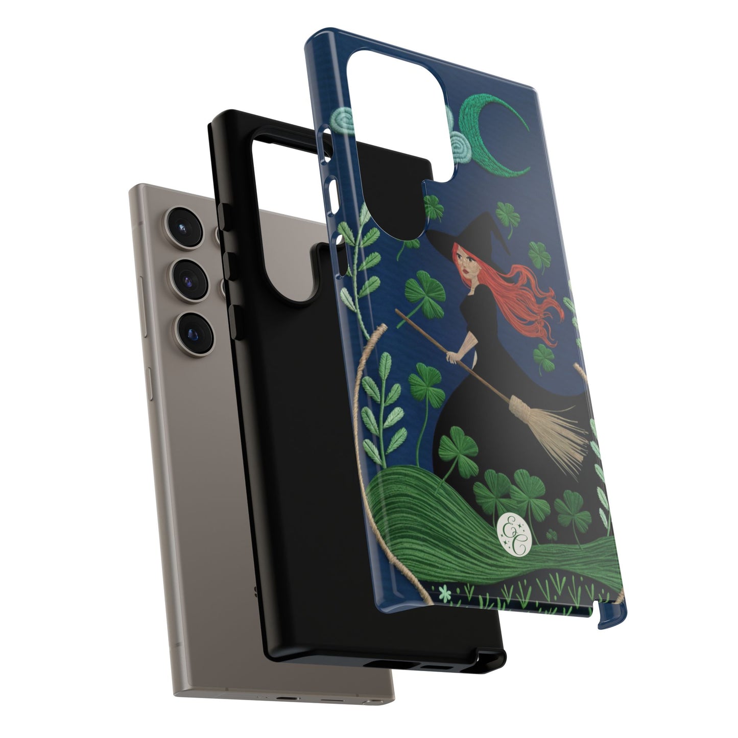 Irish Witch’s Moonlit Stroll Tough Phone Case