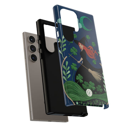 Irish Witch’s Moonlit Stroll Tough Phone Case