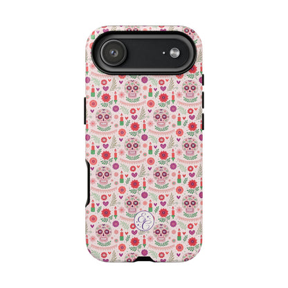 Pink Boho Día de los Muertos Phone Case