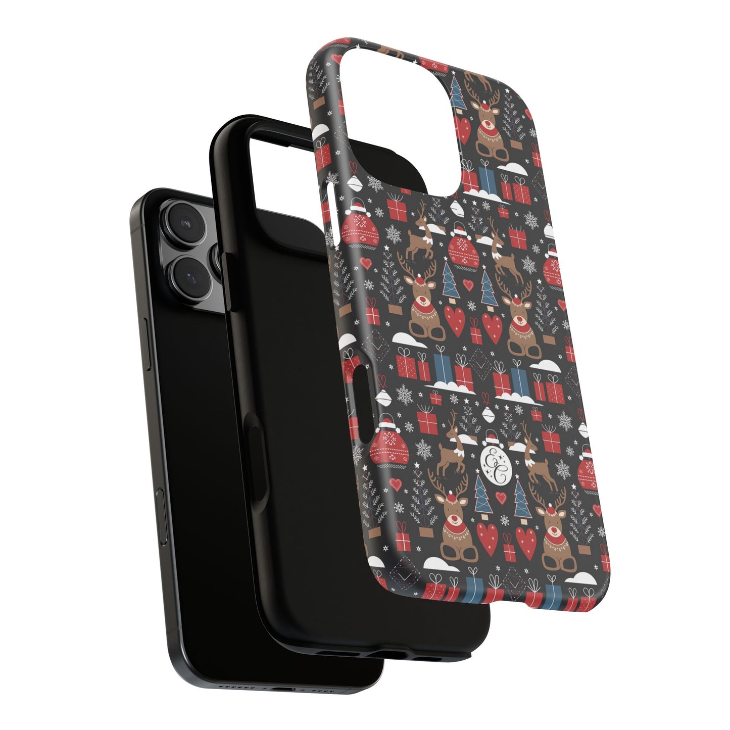 Christmas Holiday Pattern Tough Phone Case