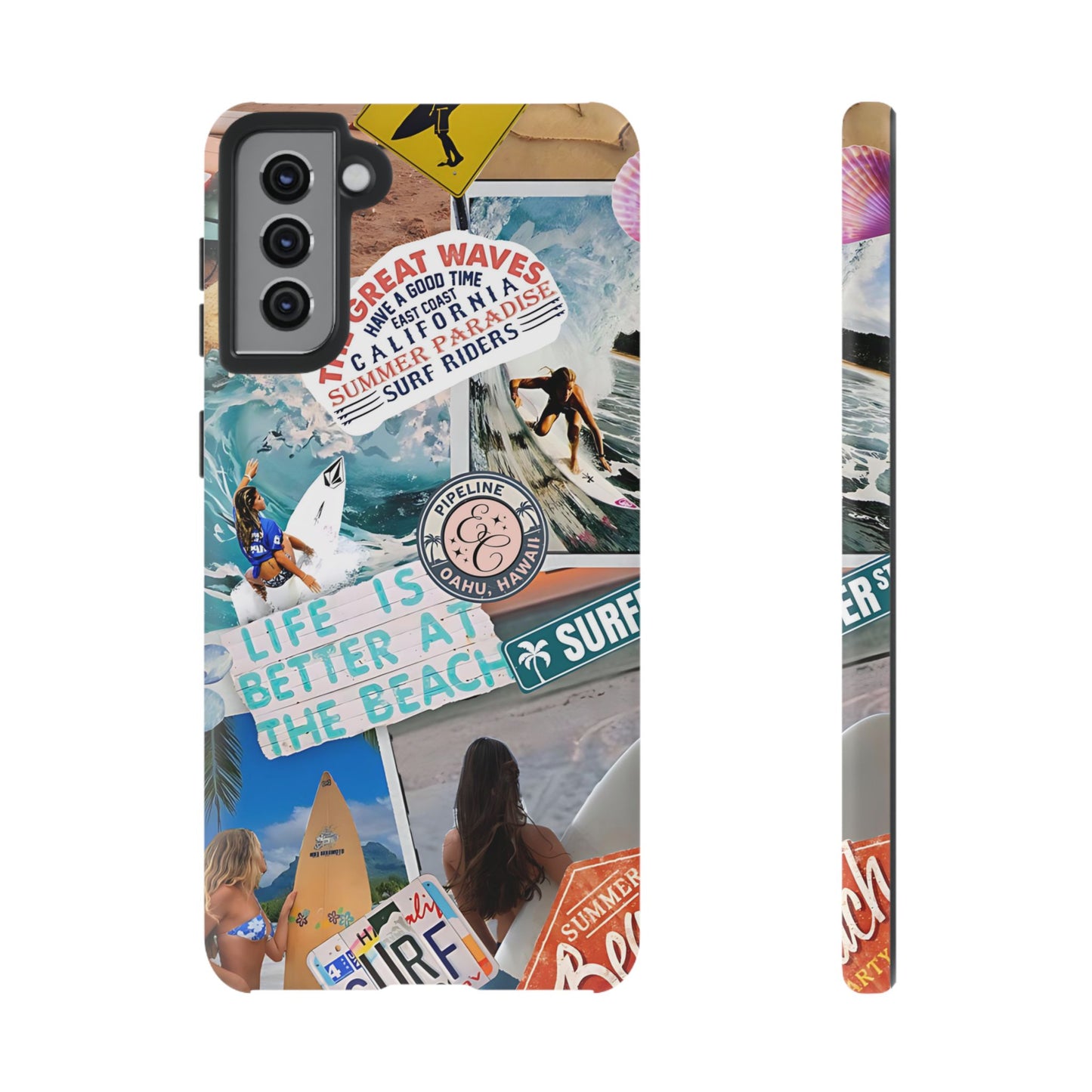 Surfer Girl Lifestyle Tough Phone Case